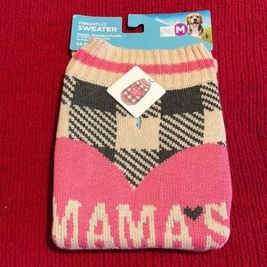 Vibrant life sweater for dogs, Medium